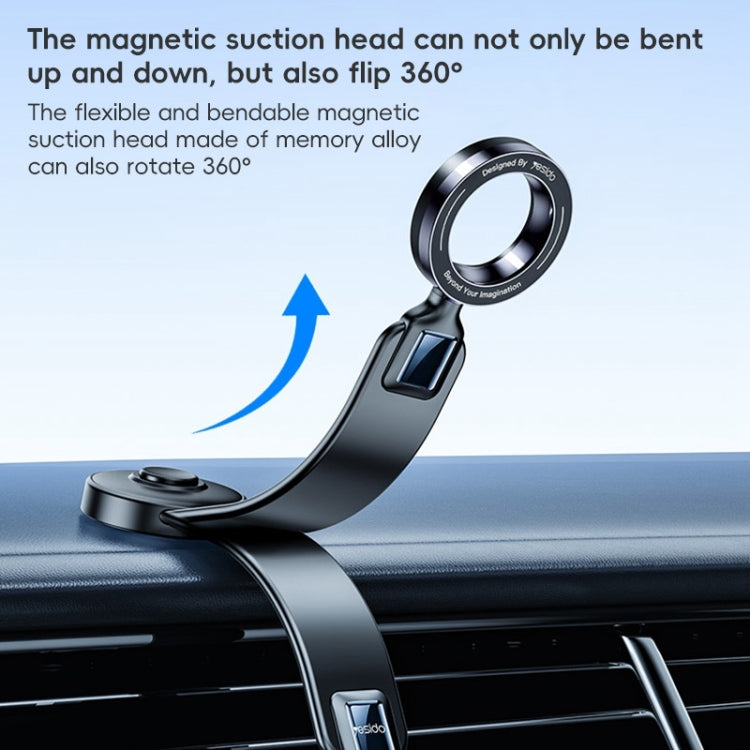 Yesido C217 Car MagSafe Magnetic Mobile Phone Holder - Black