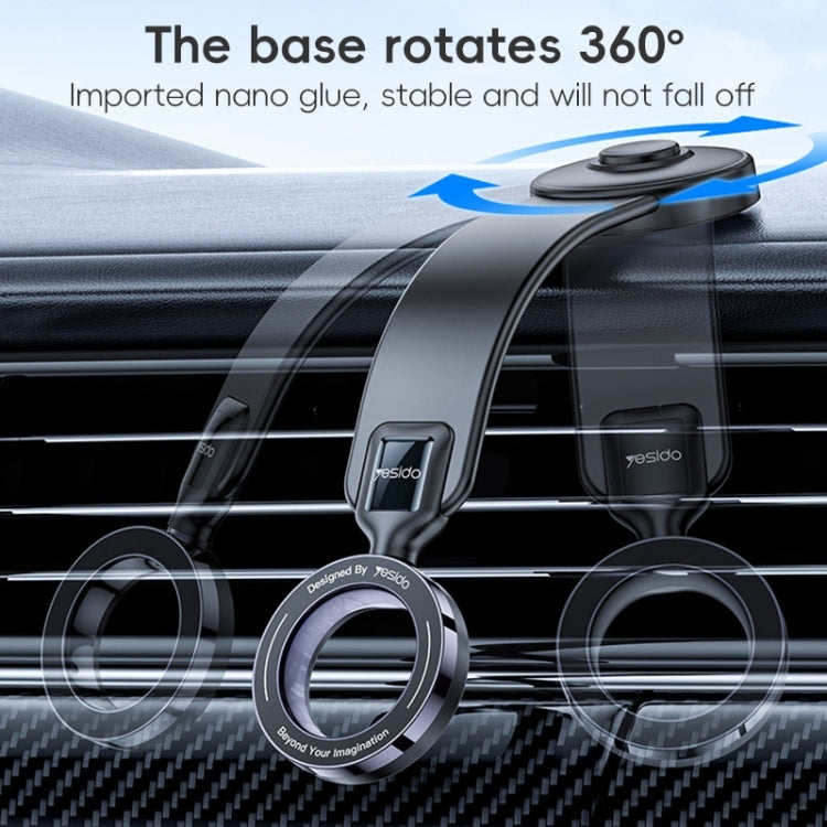 Yesido C217 Car MagSafe Magnetic Mobile Phone Holder - Black