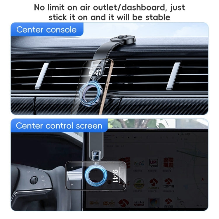 Yesido C217 Car MagSafe Magnetic Mobile Phone Holder - Black