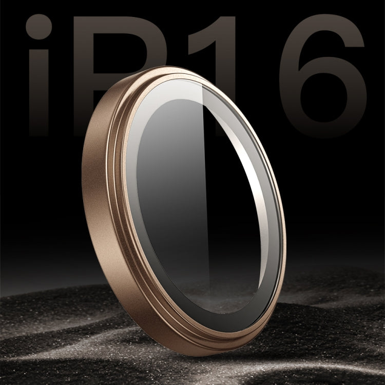 For iPhone 16 Pro / 16 Pro Max TOTU PG-3 Matte Metal Lens Protective Film