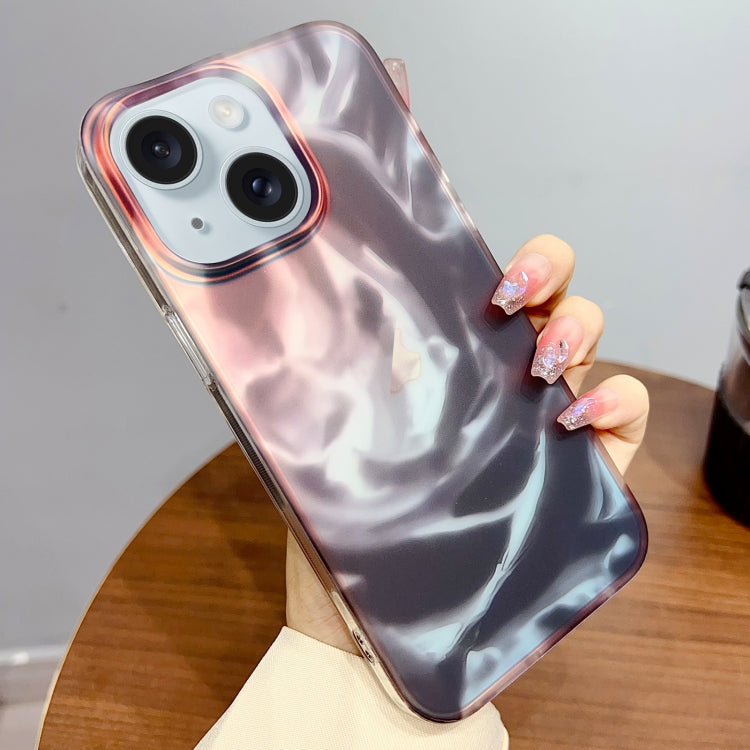 For iPhone 15 Gradient IMD PC Hybrid TPU Phone Case