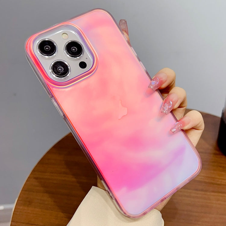 For iPhone 13 Pro Gradient IMD PC Hybrid TPU Phone Case