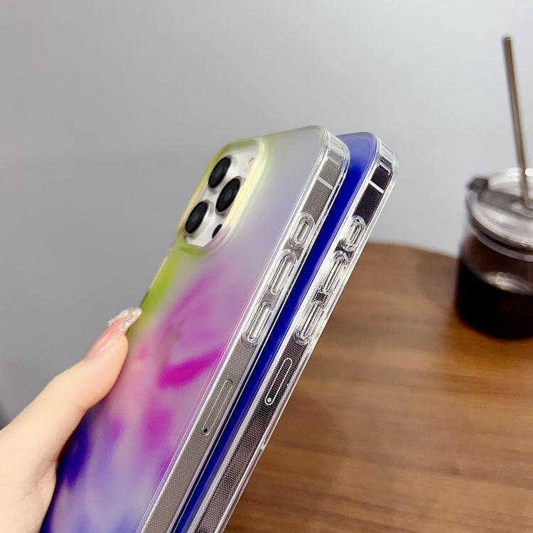 For iPhone 15 Pro Gradient IMD PC Hybrid TPU Phone Case