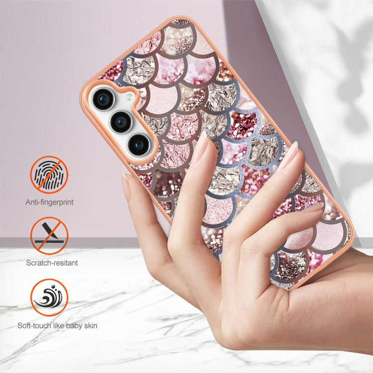 For Samsung Galaxy S24 FE 5G Electroplating IMD TPU Phone Case