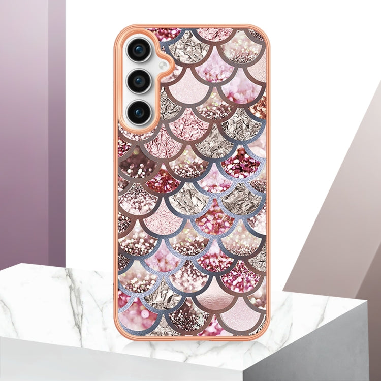 For Samsung Galaxy S24 FE 5G Electroplating IMD TPU Phone Case