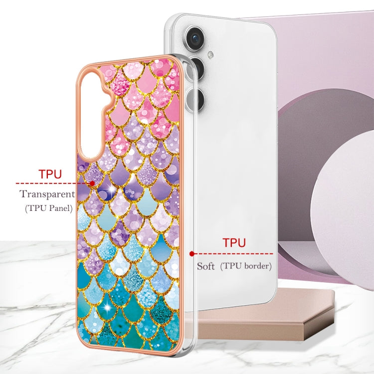 For Samsung Galaxy S24 FE 5G Electroplating IMD TPU Phone Case