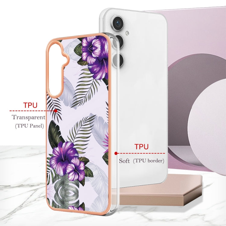 For Samsung Galaxy S24 FE 5G Electroplating IMD TPU Phone Case