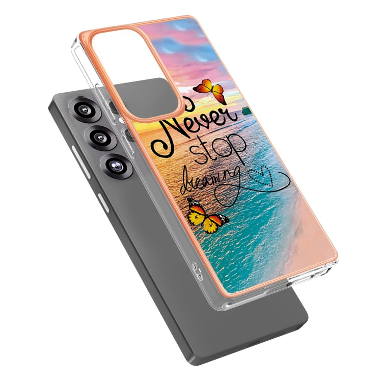 For Samsung Galaxy S25 Ultra 5G Electroplating IMD TPU Phone Case