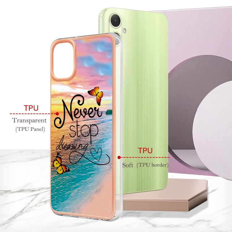 For Samsung Galaxy A06 4G Electroplating IMD TPU Phone Case