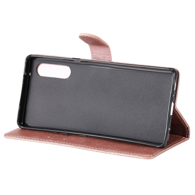 For LG G9 Solid Color Horizontal Flip Protective Leather Case with Holder & Card Slots & Wallet & Photo Frame & Lanyard