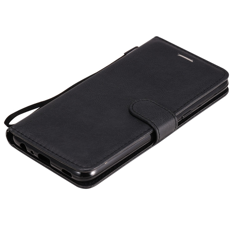 For LG K41S / K51S Solid Color Horizontal Flip Protective Leather Case with Holder & Card Slots & Wallet & Photo Frame & Lanyard