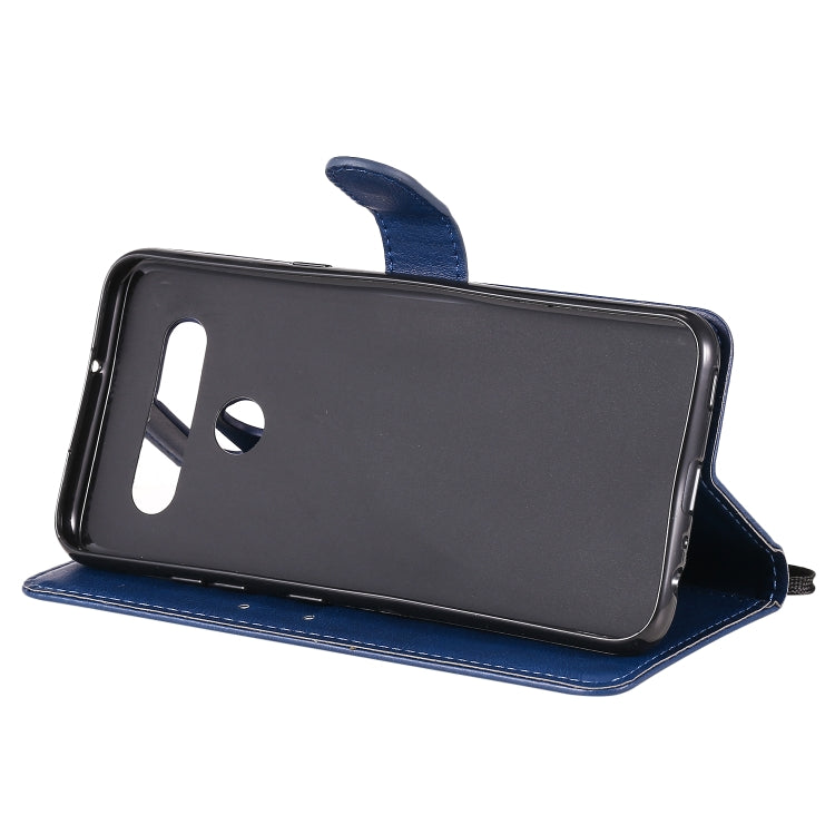 For LG K41S / K51S Solid Color Horizontal Flip Protective Leather Case with Holder & Card Slots & Wallet & Photo Frame & Lanyard