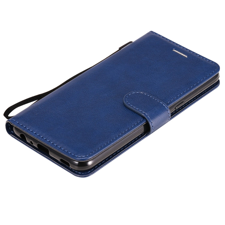 For LG K41S / K51S Solid Color Horizontal Flip Protective Leather Case with Holder & Card Slots & Wallet & Photo Frame & Lanyard