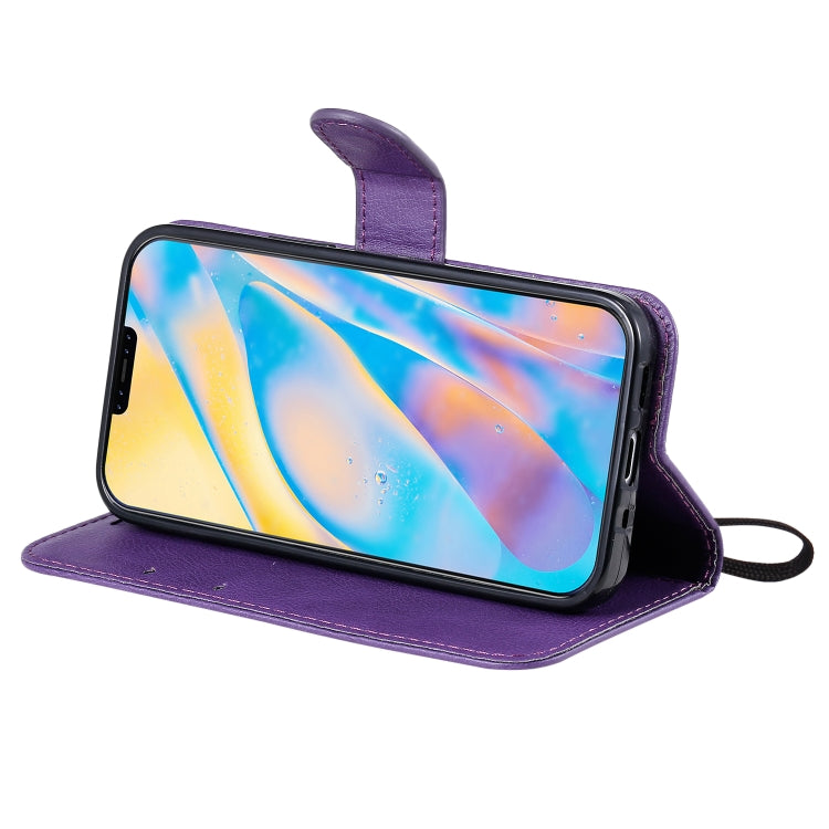 For iPhone 12 mini Solid Color Horizontal Flip Protective Leather Case with Holder & Card Slots & Wallet & Photo Frame & Lanyard
