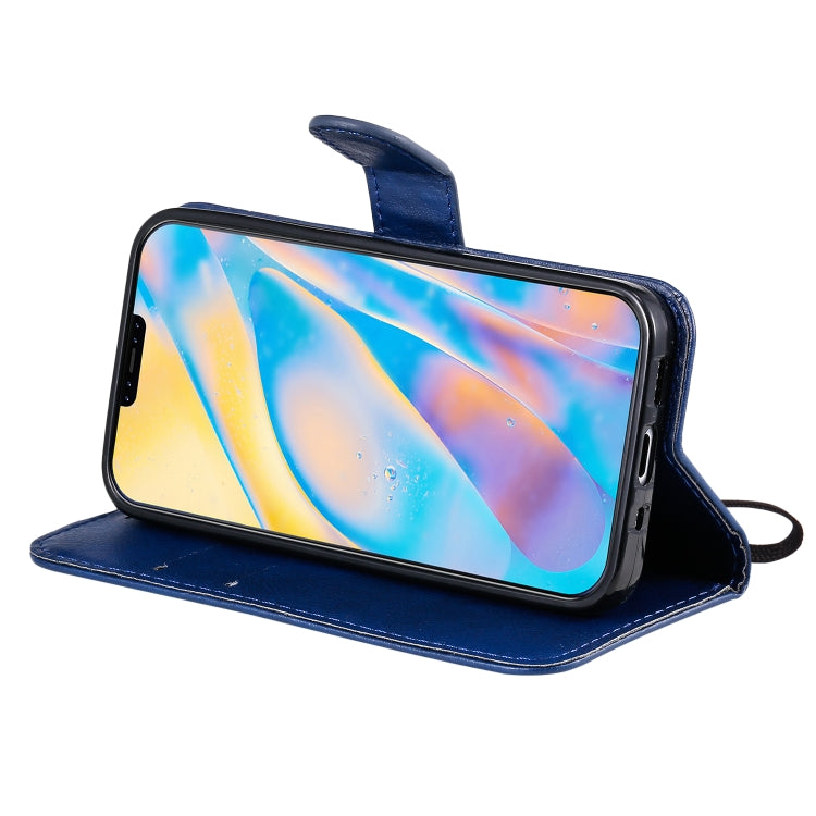 For iPhone 12 mini Solid Color Horizontal Flip Protective Leather Case with Holder & Card Slots & Wallet & Photo Frame & Lanyard
