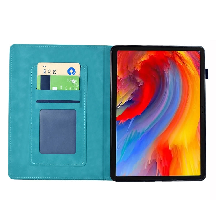 For Amazon Kindle Paperwhite 12th Gen 2024 Flowers and Bird Embossed Smart Leather Tablet Case