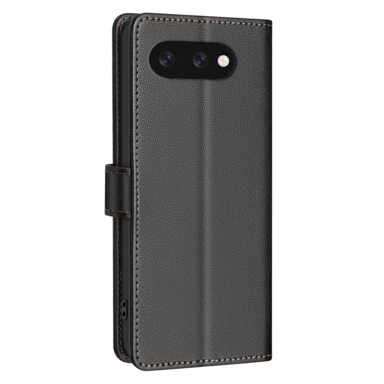 For Google Pixel 9a Litchi Texture RFID Anti-theft Leather Phone Case
