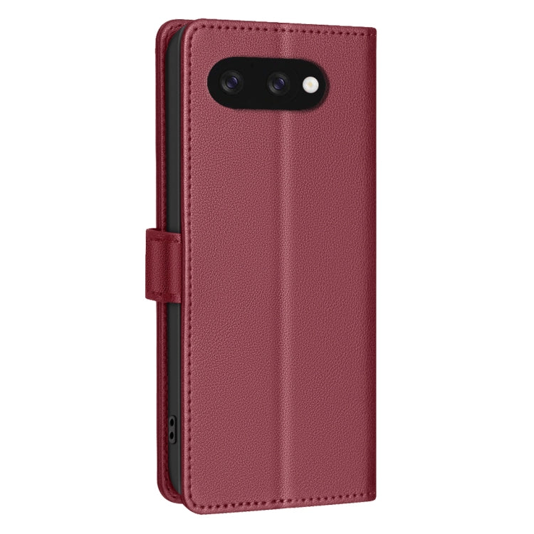For Google Pixel 9a Litchi Texture RFID Anti-theft Leather Phone Case