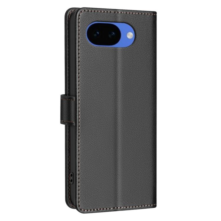 For Google Pixel 10a Litchi Texture RFID Anti-theft Leather Phone Case