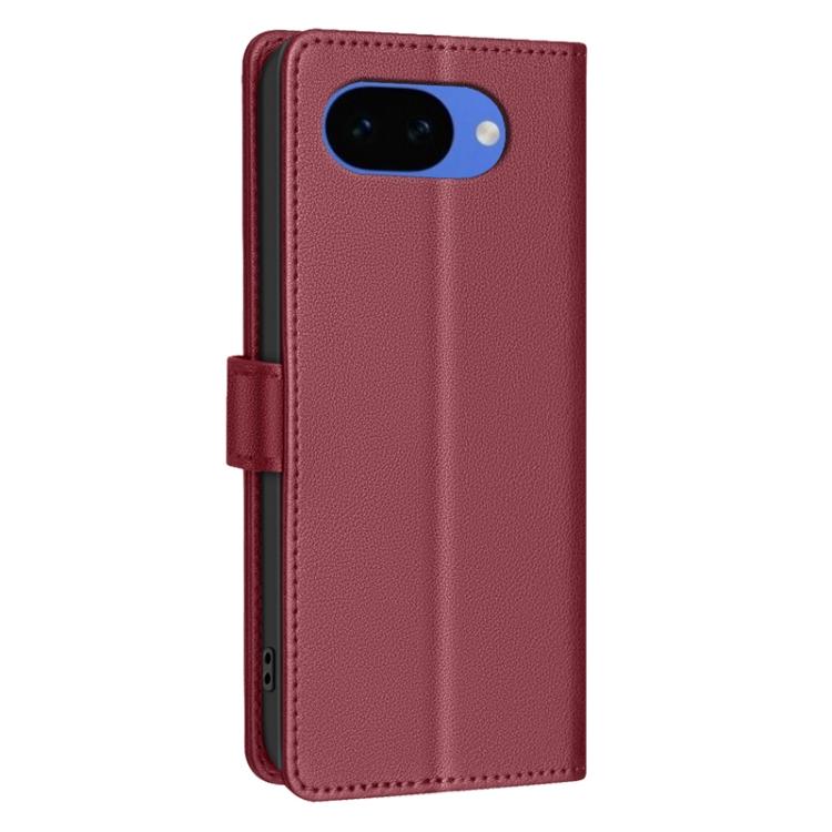 For Google Pixel 10a Litchi Texture RFID Anti-theft Leather Phone Case