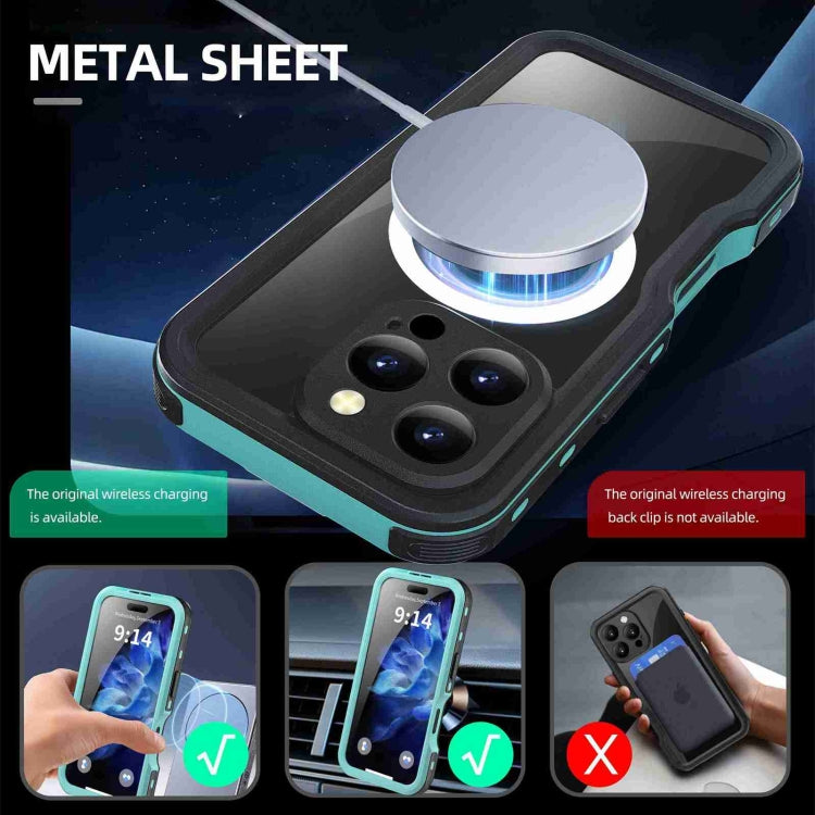 For iPhone 16 Pro Max RedPepper IP68 Waterproof Triple-proof MagSafe Phone Case