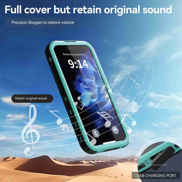 For iPhone 16 Pro Max RedPepper IP68 Waterproof Triple-proof MagSafe Phone Case