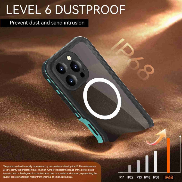 For iPhone 16 Pro Max RedPepper IP68 Waterproof Triple-proof MagSafe Phone Case
