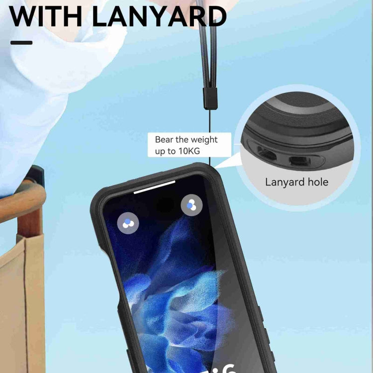 For iPhone 16 Pro Max RedPepper IP68 Waterproof Triple-proof MagSafe Phone Case