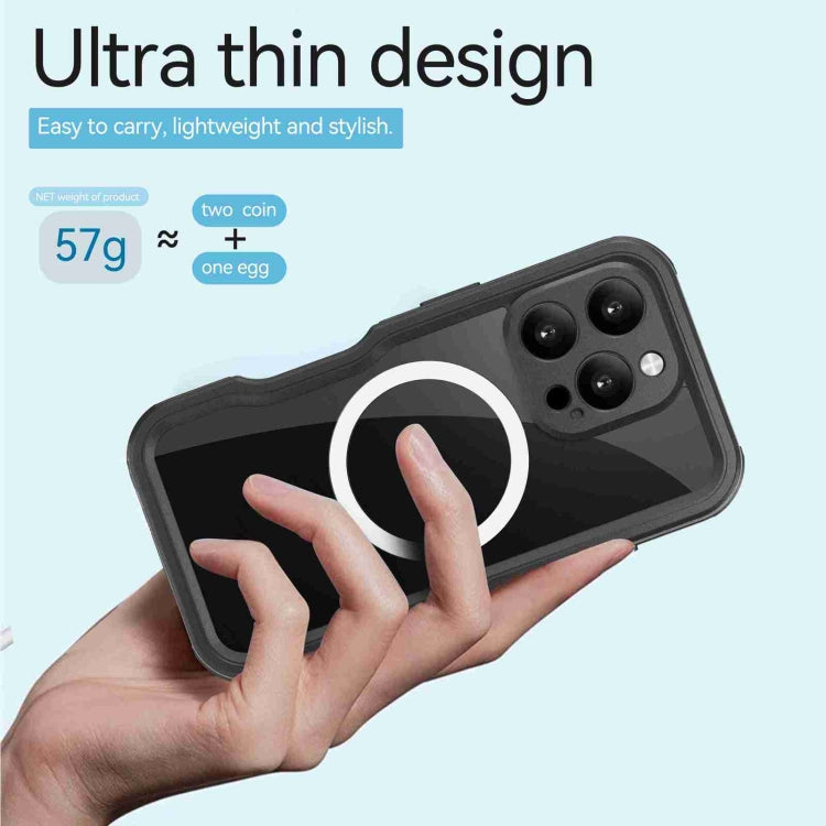 For iPhone 16 Pro RedPepper IP68 Waterproof Triple-proof MagSafe Phone Case
