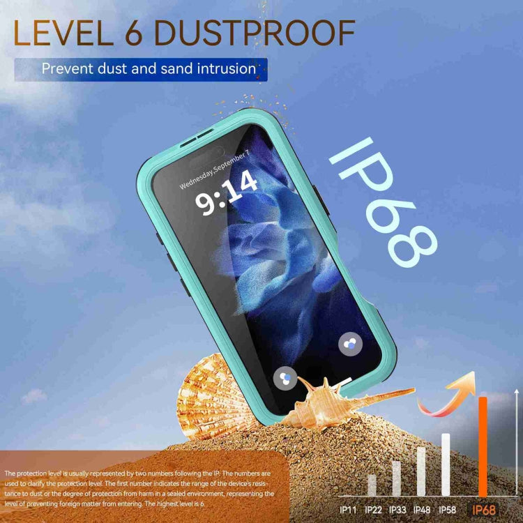 For iPhone 16 Plus RedPepper IP68 Waterproof Triple-proof MagSafe Phone Case
