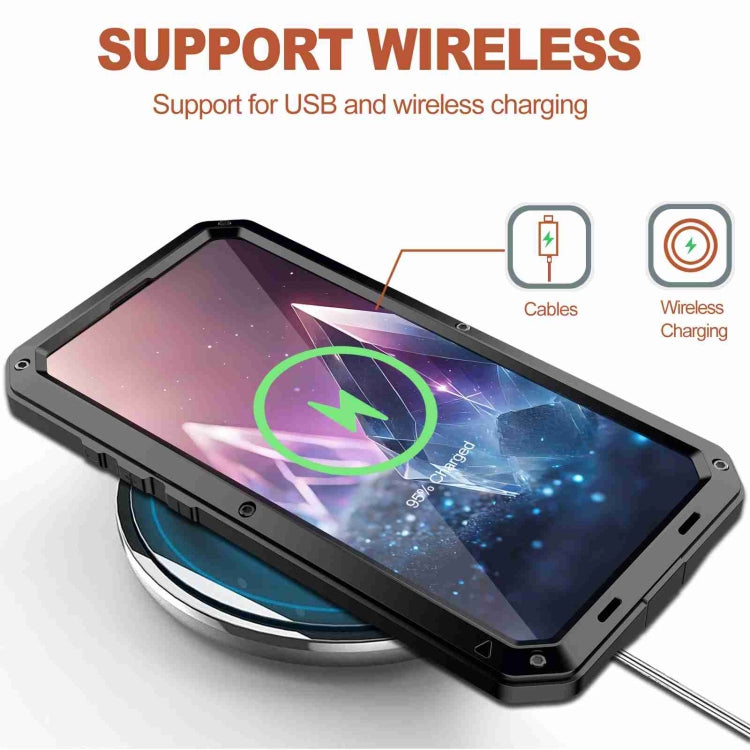 For iPhone 16 RedPepper Triple-proof Metal Phone Case