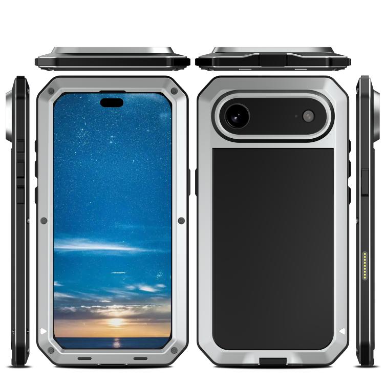 For iPhone Air RedPepper Triple-proof Metal Phone Case
