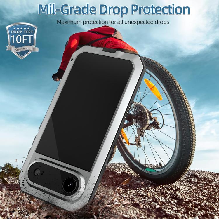 For iPhone Air RedPepper Triple-proof Metal Phone Case