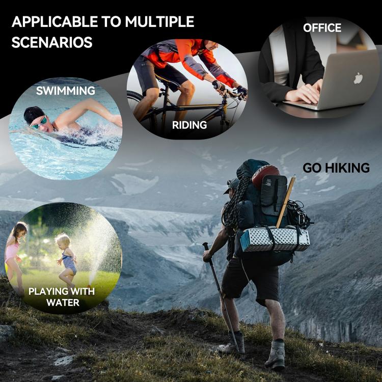 For iPhone Air RedPepper Transparent Dot IP68 Waterproof Triple-proof MagSafe Phone Case