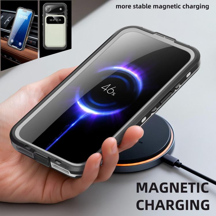 For iPhone Air RedPepper Transparent Dot IP68 Waterproof Triple-proof MagSafe Phone Case