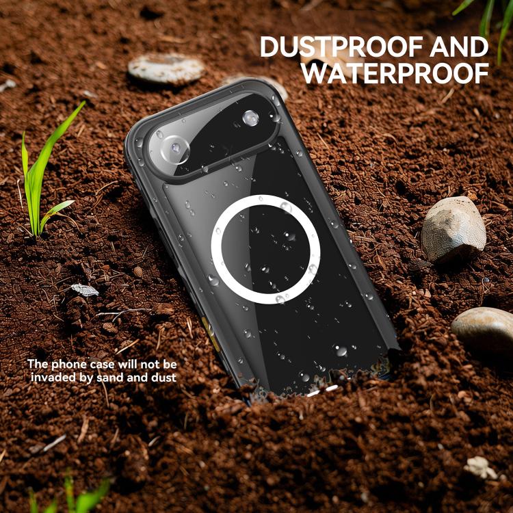For iPhone Air RedPepper Transparent Dot IP68 Waterproof Triple-proof MagSafe Phone Case