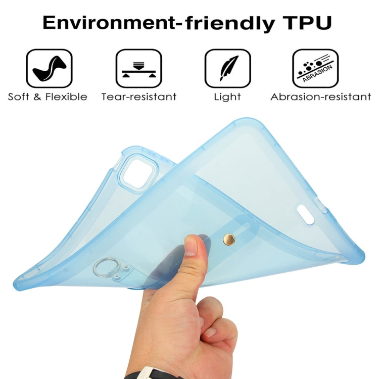 For iPad 2025 / 2022 Wristband Holder PC Hybrid TPU Soft Tablet Case