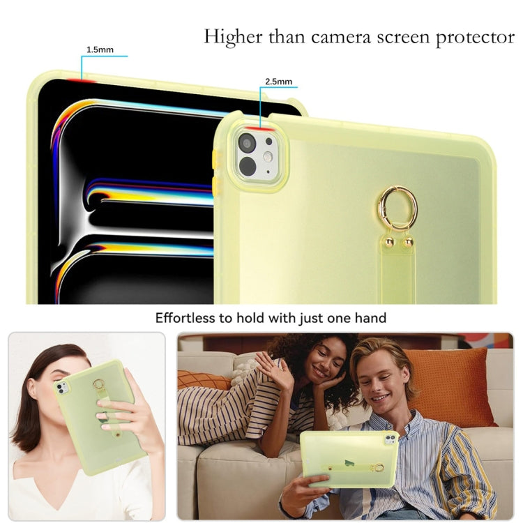 For iPad mini 5 / 4 Wristband Holder PC Hybrid TPU Soft Tablet Case