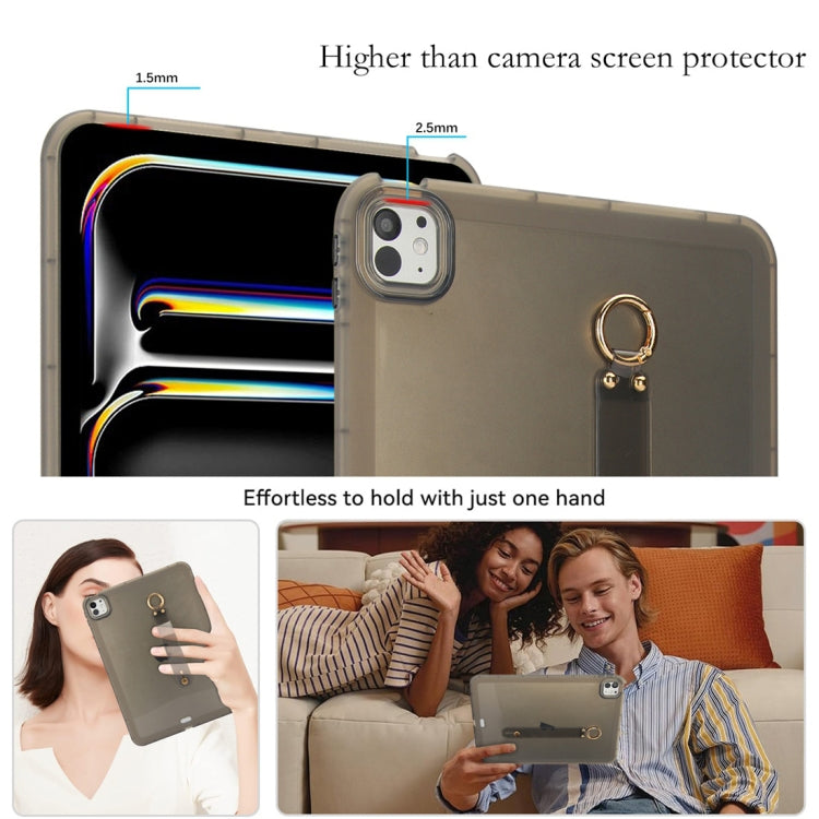 For iPad mini 5 / 4 Wristband Holder PC Hybrid TPU Soft Tablet Case