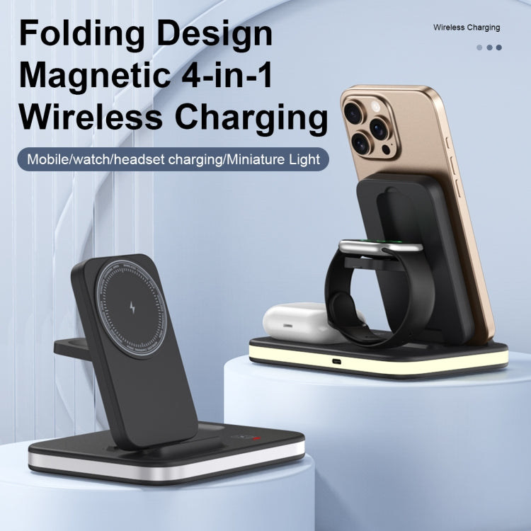 Folding 4-in-1 Magnetic Wireless Fast Charger