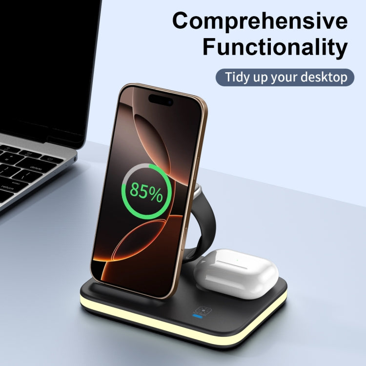 Folding 4-in-1 Magnetic Wireless Fast Charger