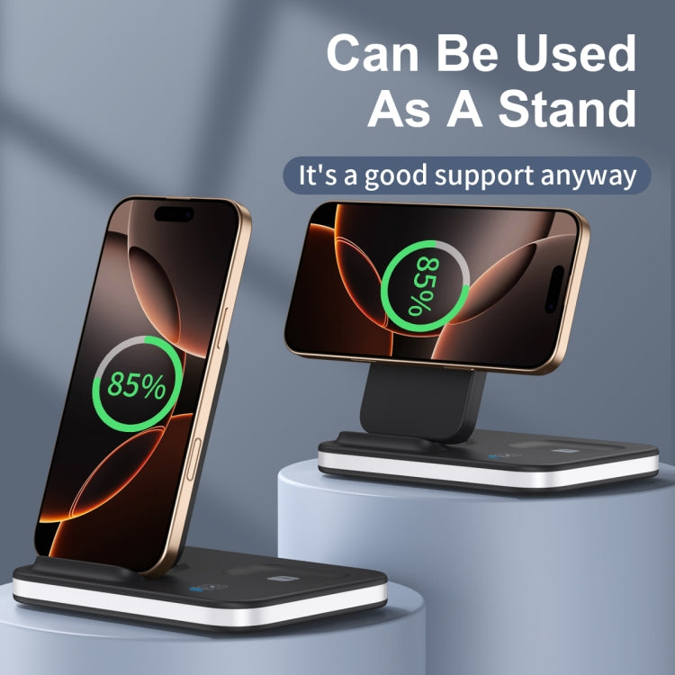 Folding 4-in-1 Magnetic Wireless Fast Charger