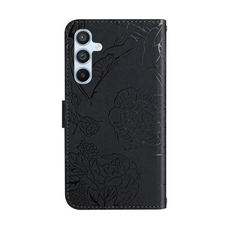 For Samsung Galaxy S25 FE 5G Skin Feel Butterfly Embossed Flip Leather Phone Case