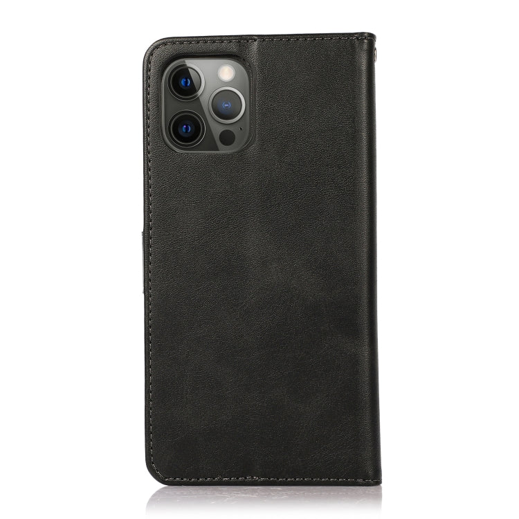 For iPhone 15 Pro Max Calf Texture 2 in 1 Detachable Magnetic Back Cover Leather Case