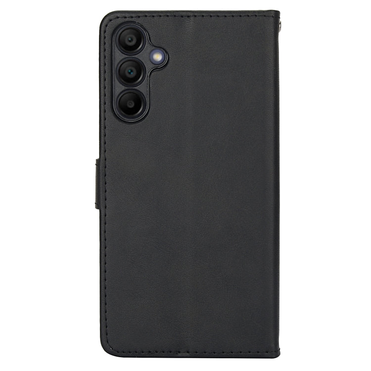 For Samsung Galaxy A15 5G Calf Texture 2 in 1 Detachable Magnetic Back Cover Leather Case