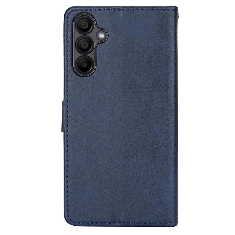For Samsung Galaxy A15 5G Calf Texture 2 in 1 Detachable Magnetic Back Cover Leather Case