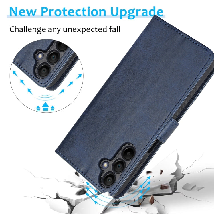 For Samsung Galaxy A15 5G Calf Texture 2 in 1 Detachable Magnetic Back Cover Leather Case