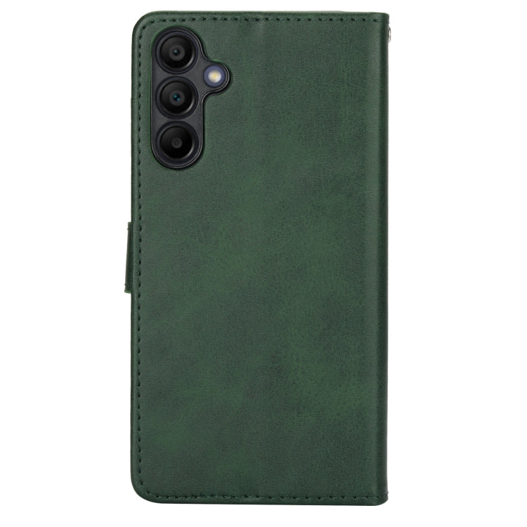 For Samsung Galaxy A15 5G Calf Texture 2 in 1 Detachable Magnetic Back Cover Leather Case
