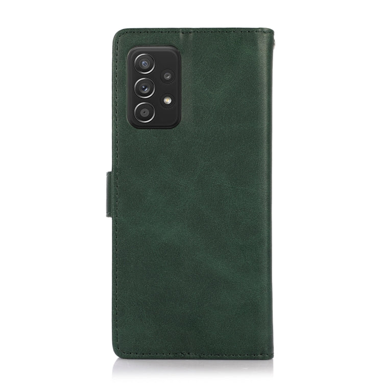 For Samsung Galaxy A13 4G Calf Texture 2 in 1 Detachable Magnetic Back Cover Leather Case