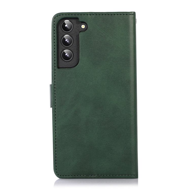 For Samsung Galaxy S23 5G Calf Texture 2 in 1 Detachable Magnetic Back Cover Leather Case